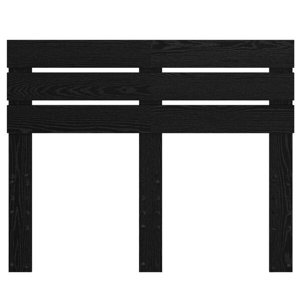 vidaXL Peats Must tamm 120 cm Tehispuit