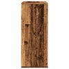 vidaXL seinakapp, vana puit, 80 x 33 x 80 cm, tehispuit