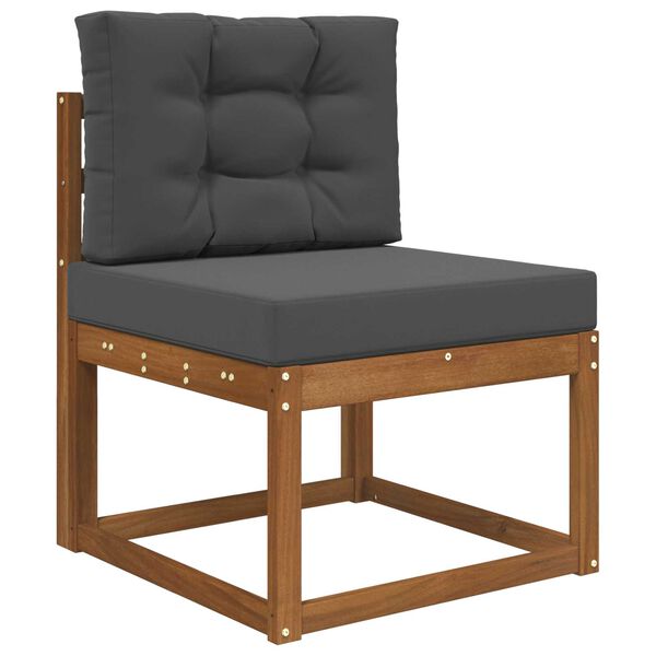 vidaXL V&auml;lim&ouml;&ouml;blitugi patja 2 pcs Antratsiit Pol&uuml;ester