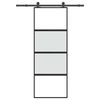 vidaXL l&uuml;kanduks koos riistvara komplektiga 76x205 cm karastatud klaas
