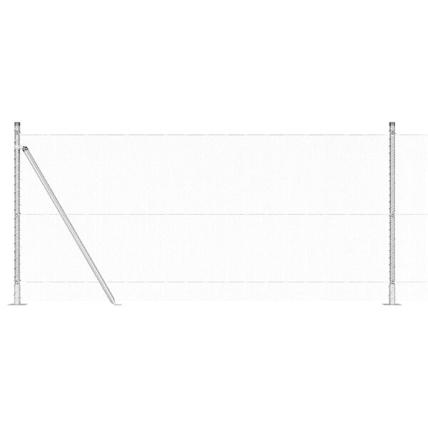 vidaXL Aiapost H&otilde;bedane 10 x 1 m (13 mm v&otilde;rk) Teras