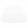 vidaXL Unepadi Valge 135 x 36 x 13 cm Geeliga M&auml;lumaterjal