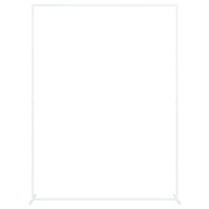 vidaXL Pulma kaar Valge 150 x 49,5 x 200 cm Teras