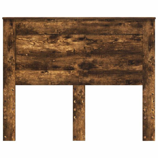 vidaXL Peats peaga Suitsetatud tamm 120 cm Tehispuit