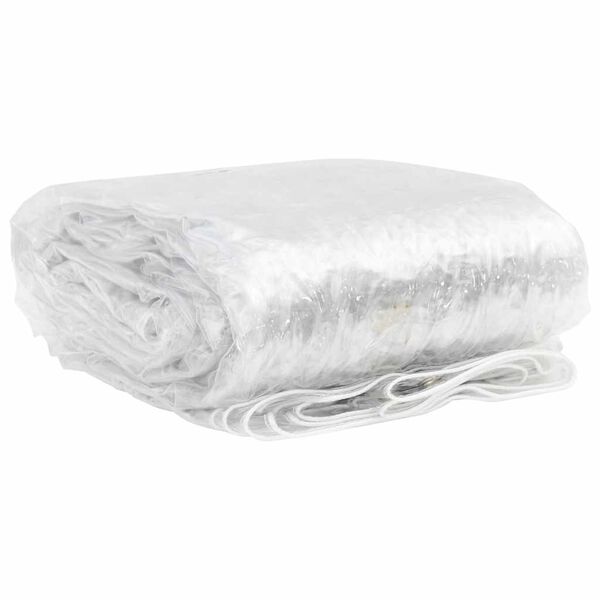 vidaXL L&auml;bipaistev Present aasadega 2x8 m PVC