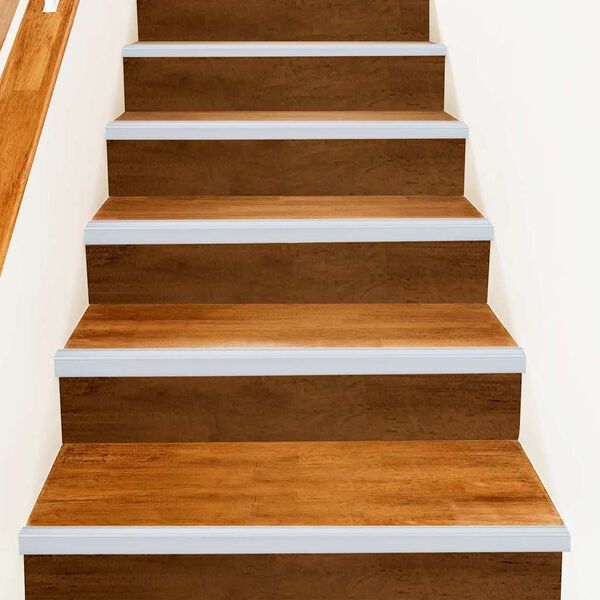 vidaXL Trepiastme servaprofiilid 30 pcs H&otilde;bedane 67 x 3.5 x 3 cm