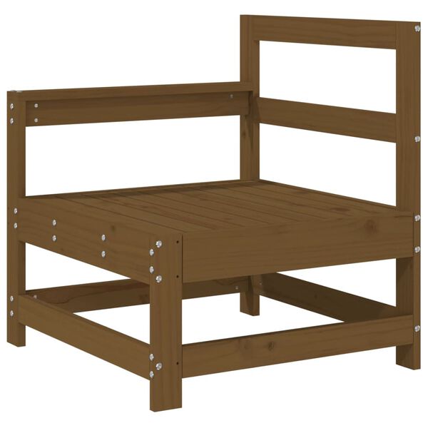 vidaXL 3-osaline aiamööblikomplekt, meekarva, männipuit