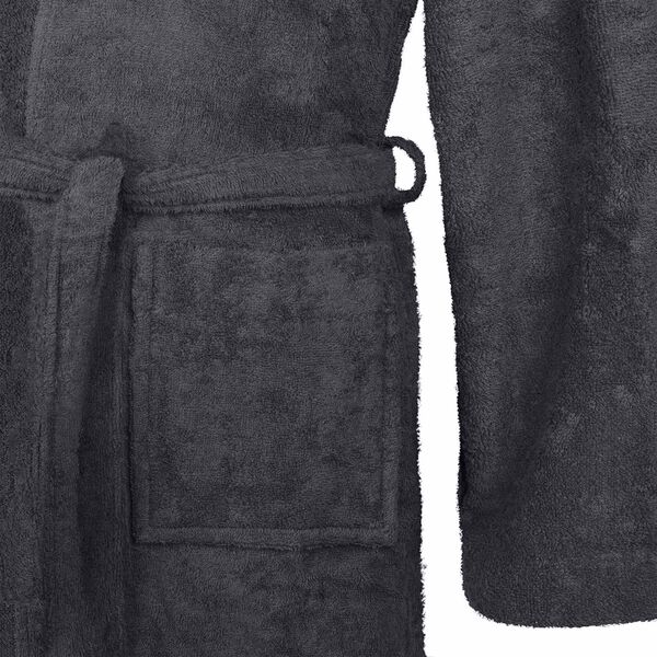 vidaXL Hommikumantel KINN Antratsiit M Puuvill