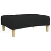 vidaXL jalapink, must, 77x55x31 cm, samet