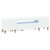 vidaXL LED TV kapp Valge Tehispuit