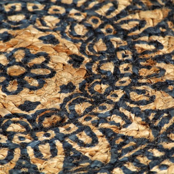 vidaXL lauamatid 6 tk, tumesinine, 38 cm, &uuml;mmargune, džuut