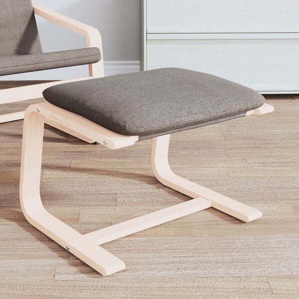 vidaXL jalapink, pruunikashall, 51 x 41 x 40 cm, kangas