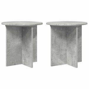 vidaXL Taimede alus 2 pcs Betoonhall 40 x 40 x 40 cm Tehispuit