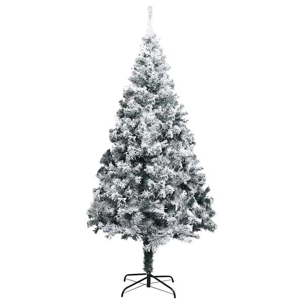 vidaXL Tehislumi Christmas Tree koos 300 LED-iga Roheline 400 cm PVC