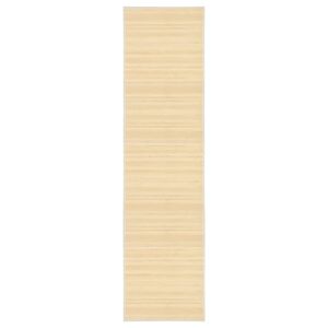 vidaXL bambusvaip 80 x 300 cm, naturaalne