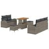 vidaXL Aia Diivanikomplekt padjaga ladustamisega padjaga 8 pcs Hall