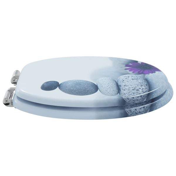 vidaXL Tualettsari 2 pcs Hall 44 x 38 cm MDF plaat