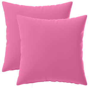 vidaXL Diivanipadi 2 pcs HEERLEN Roosa 30 x 30 cm Pol&uuml;ester
