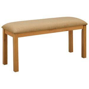 vidaXL S&ouml;&ouml;gipenks 95 x 32 x 45 cm Tugev Tamme Puit Beež