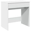 vidaXL peegliga tualettlaud, valge, 73 x 46,5 x 120 cm