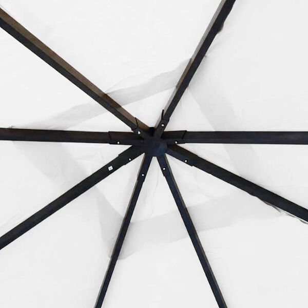 vidaXL lehtla 4 x 4 x 3 m, valge 180 g/m&sup2;