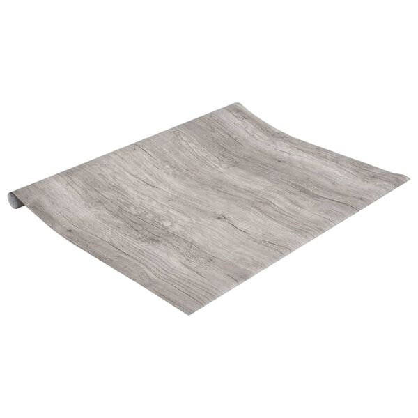 vidaXL isekleepuv m&ouml;&ouml;blikile, puidu v&auml;limus, 90 x 500 cm, PVC