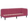 vidaXL Nurgavoodi raam Veinpunane 80 x 200 cm Samet