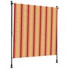 vidaXL V&auml;lis Rulli Kardin Mitmev&auml;rviline 200 x 270 cm