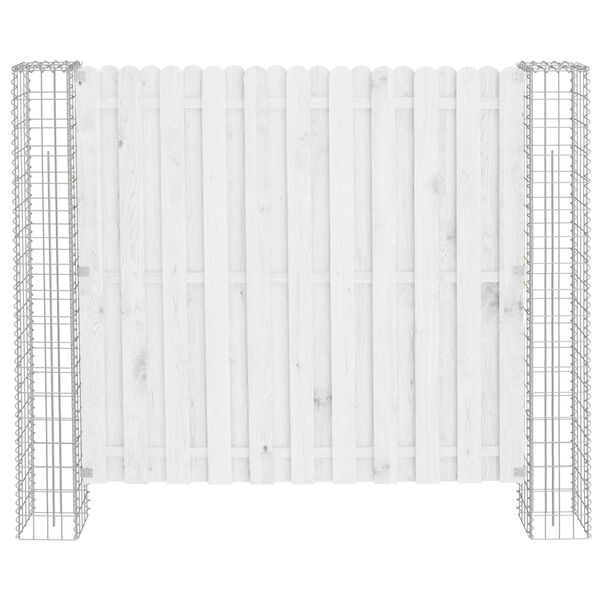 vidaXL Aiapost 2 pcs H&otilde;bedane 20 x 20 x 190 cm Metall