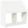 vidaXL Laste Raamatuhind Valge 72,5 x 29,5 x 69 cm Tehispuit
