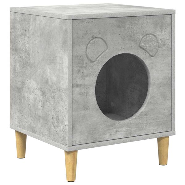 vidaXL Kassi Maja Betoon 42,5 x 40 x 53 cm Tehispuit