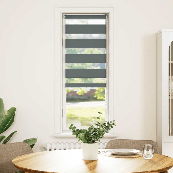 vidaXL Triibuline ruloo 45x150 cm kanga laius 40,9 cm polüester