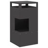 vidaXL L&otilde;kkekoht Must 50 x 50 x 100 cm terase t&uuml;&uuml;p