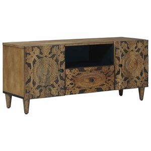 vidaXL Telerikapp sahtliga Pruun 105 x 33,5 x 46 cm Tugev mango puu