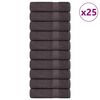 vidaXL vannitoar&auml;tikud FROGN 25 tk, antratsiithall, 100x150 cm, 360 g/m&sup2;