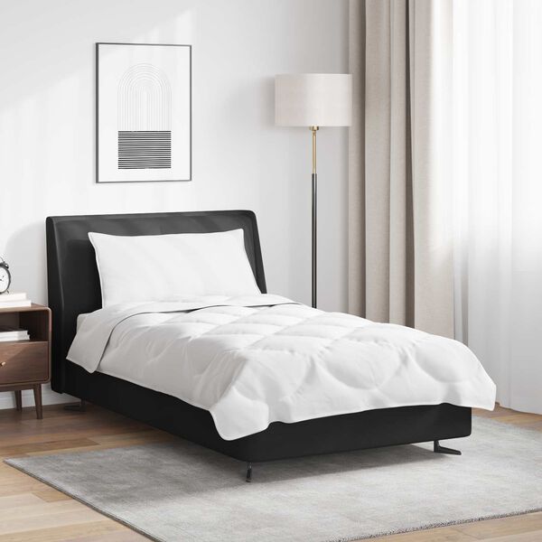 vidaXL Teki komplekt padjaga 2 pcs Valge Mikrofiiber