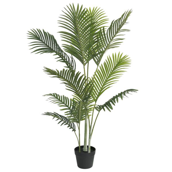 vidaXL kunstpalm, roheline, 120 cm, PP