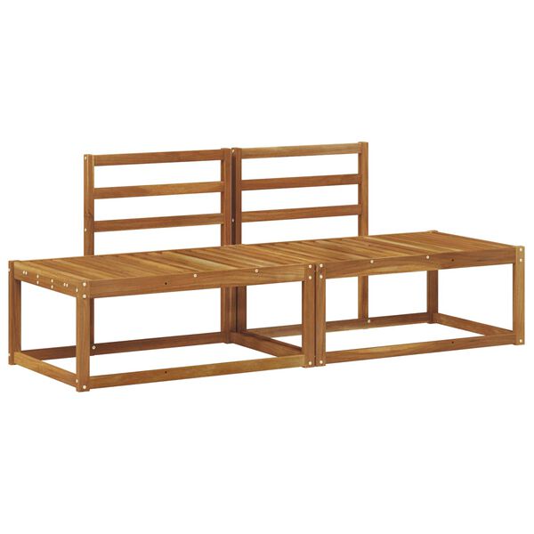 vidaXL V&auml;lim&ouml;&ouml;bel L&otilde;ppdiivan 2 T&uuml;kk Neutraalne 182,5 x 63 x 73 cm