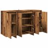 vidaXL puhvetkapp Vana puit 120x41x75 cm Engineered Wood
