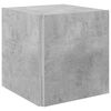 vidaXL lisalaud, betoonhall, 33 x 33 x 34,5 cm, tehispuit