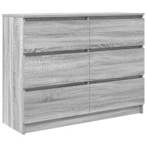 vidaXL puhvetkapp Hall Sonoma 100x35x76 cm Engineered Wood