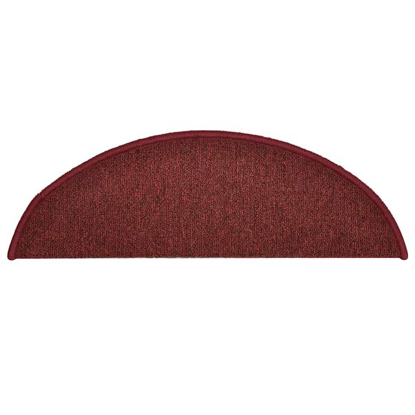 vidaXL trepimatid 30 tk 56 x 17 x 3 cm bordoopunased poolringikujulised