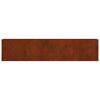 vidaXL taimekast, 360 x 40 x 80 cm, Corten-teras