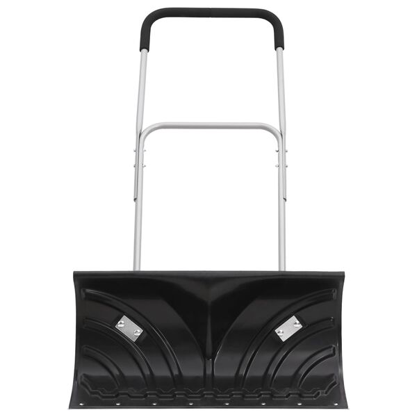 vidaXL lumelabidas pikendatava käepidemega, must, 66 cm, teras