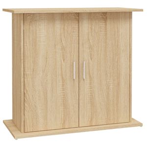 vidaXL akvaariumialus Sonoma tamm 81 x 36 x 73 cm t&ouml;&ouml;deldud puit