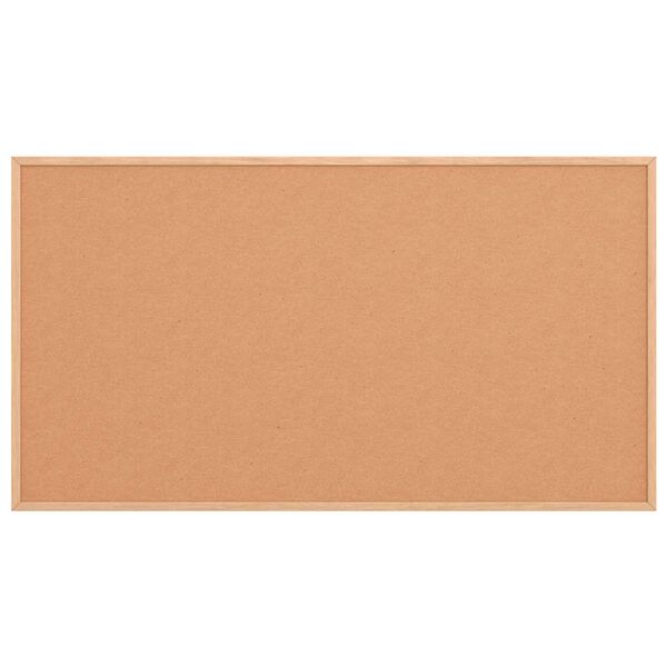 vidaXL korgist tahvel t&auml;ispuidust raamiga 100 x 55 cm