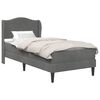 vidaXL Voodi raam peaga Tumehall 90 x 190 cm Samet