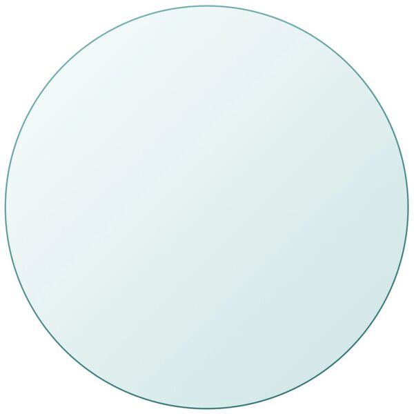 vidaXLi lauaplaat karastatud klaasist, &uuml;mmargune, 700 mm