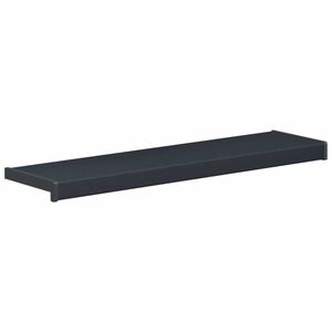 vidaXL Akna aluskate Antratsiit puidu mustriga 100 x 25 x 4,5 cm PVC