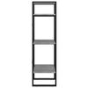 vidaXL 3korruseline raamaturiiul, hall, 40x30x105 cm, puitlaastplaat